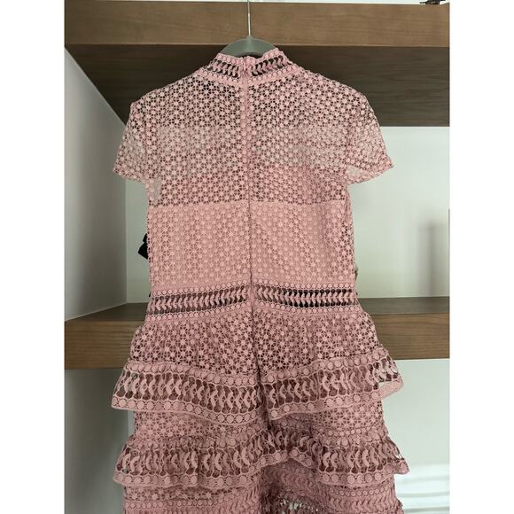 Romeo + Juliet Couture Ruffled Lace Dress - Picture 6 of 7